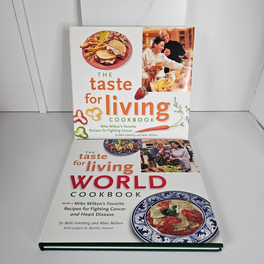 The Taste for Living Cookbook and‎ The Taste for Living World Cookbook Set